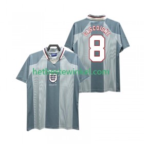 Engeland CASCOIGNE 8 Voetbalshirts Retro Uit 1996